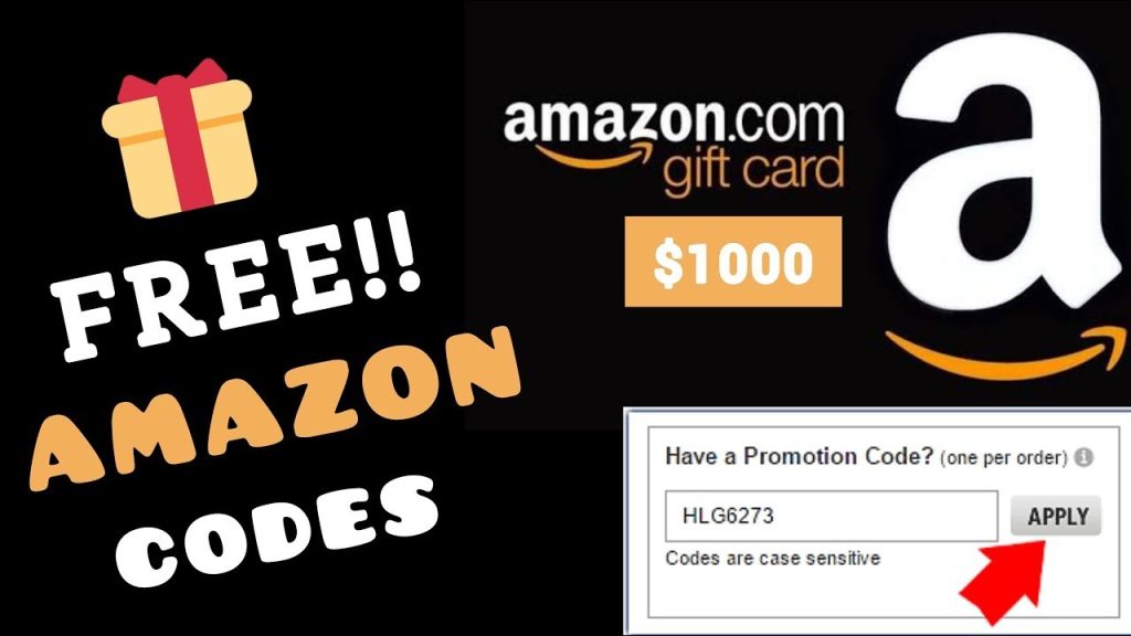 Amazon gift card code free