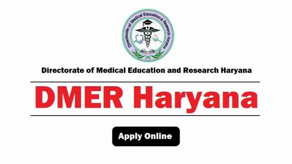 DMER Haryana Recruitment