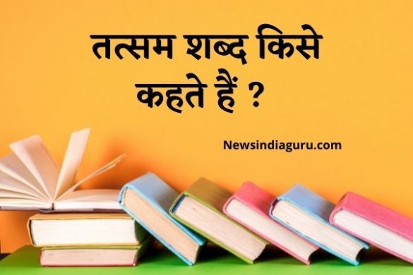 Tatsam Shabd Kise Kahate Hain