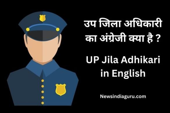 UP Jila Adhikari in English