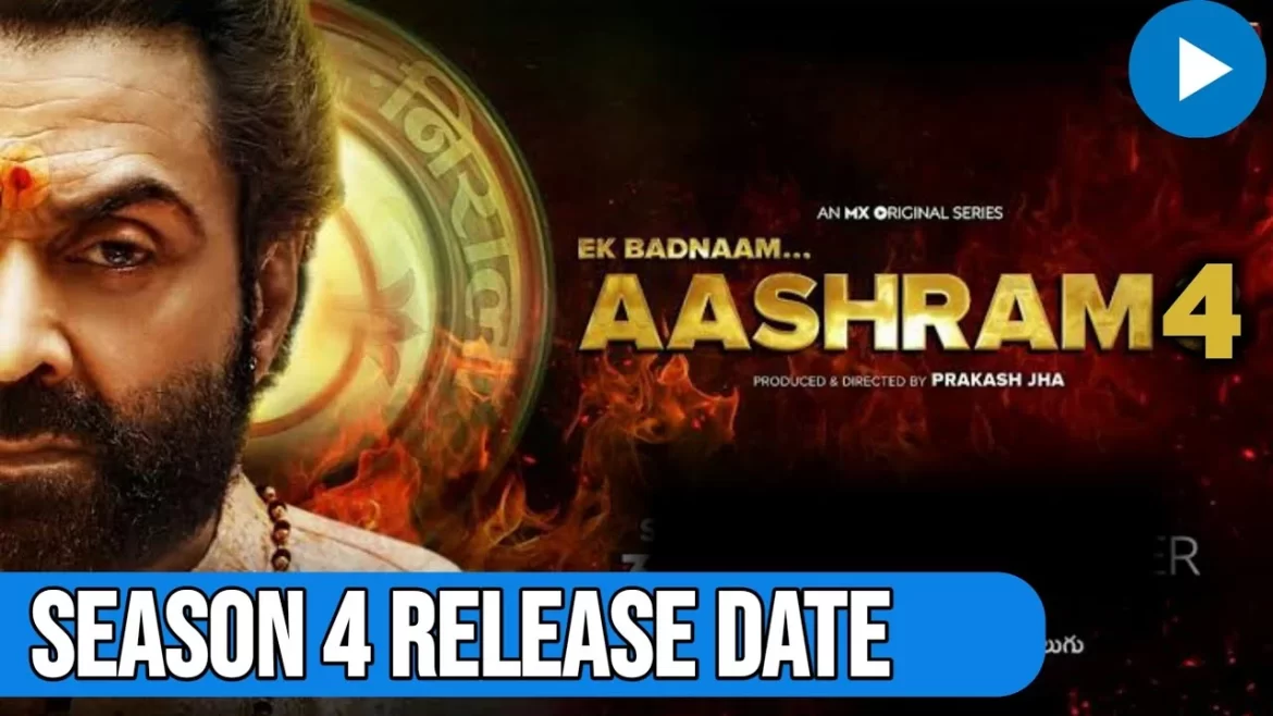 aashram season 4 release date and time